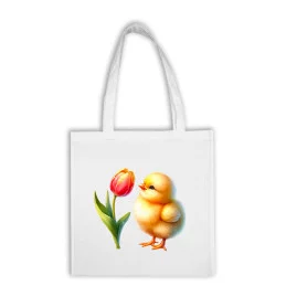 Bavlnená taška - KURIATKO o