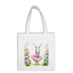 Bavlnená taška - ZAJAČICA m