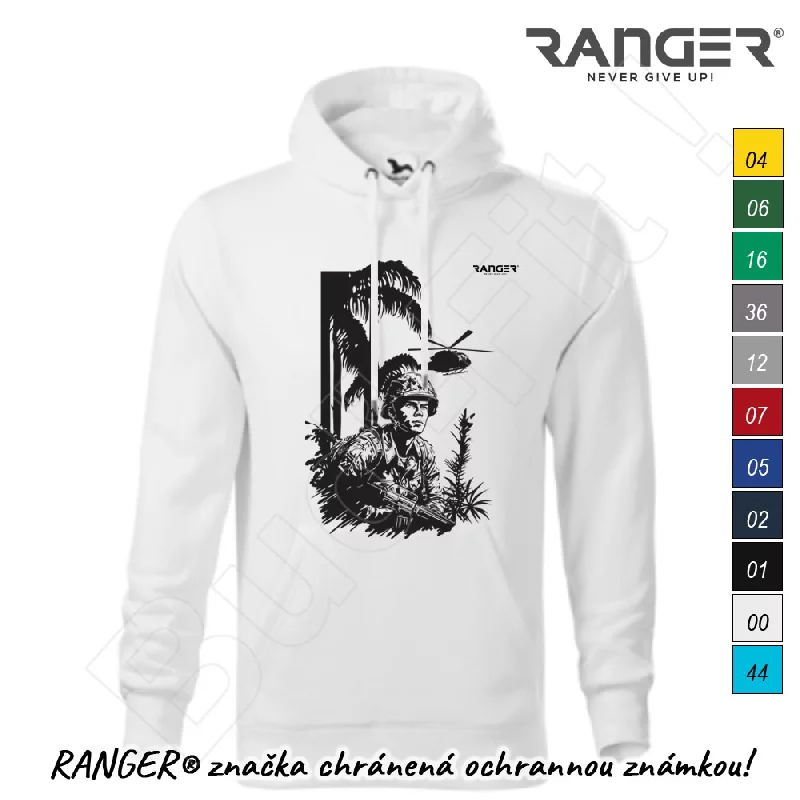 Mikina RANGER®  s kapucňou - VOJAK