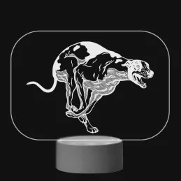 3D Dotyková lampa s diaľkovým ovládaním - PES 02