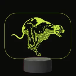 3D Dotyková lampa s diaľkovým ovládaním - PES 02