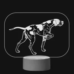 3D Dotyková lampa s diaľkovým ovládaním - PES 03