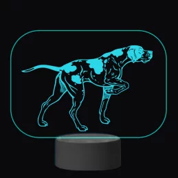 3D Dotyková lampa s diaľkovým ovládaním - PES 03