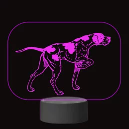 3D Dotyková lampa s diaľkovým ovládaním - PES 03