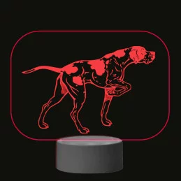 3D Dotyková lampa s diaľkovým ovládaním - PES 03