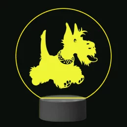 3D Dotyková lampa s diaľkovým ovládaním - PES 04