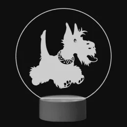 3D Dotyková lampa s diaľkovým ovládaním - PES 04