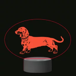 3D Dotyková lampa s diaľkovým ovládaním - PES 06