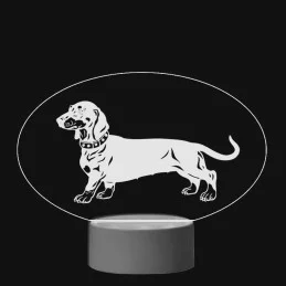 3D Dotyková lampa s diaľkovým ovládaním - PES 06