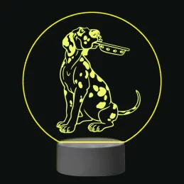 3D Dotyková lampa s diaľkovým ovládaním - PES 08