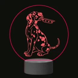 3D Dotyková lampa s diaľkovým ovládaním - PES 08