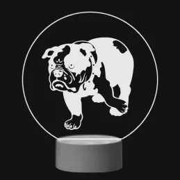 3D Dotyková lampa s diaľkovým ovládaním - PES 09