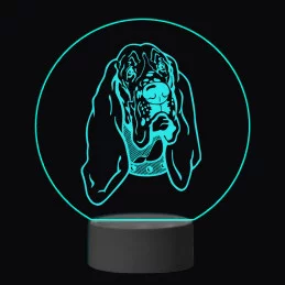 3D Dotyková lampa s diaľkovým ovládaním - PES 11