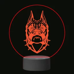 3D Dotyková lampa s diaľkovým ovládaním - PES 12