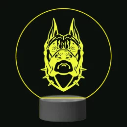 3D Dotyková lampa s diaľkovým ovládaním - PES 12