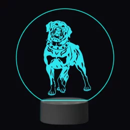 3D Dotyková lampa s diaľkovým ovládaním - PES 13