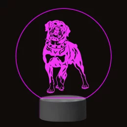 3D Dotyková lampa s diaľkovým ovládaním - PES 13