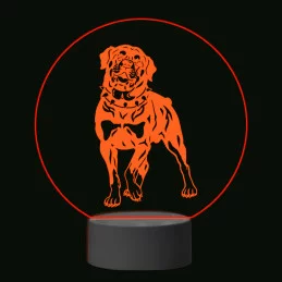 3D Dotyková lampa s diaľkovým ovládaním - PES 13