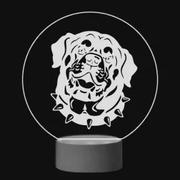 3D Dotyková lampa s diaľkovým ovládaním - PES 14