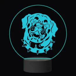 3D Dotyková lampa s diaľkovým ovládaním - PES 14