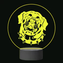 3D Dotyková lampa s diaľkovým ovládaním - PES 14