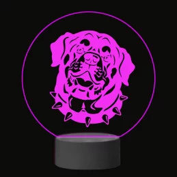 3D Dotyková lampa s diaľkovým ovládaním - PES 14