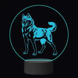 3D Dotyková lampa s diaľkovým ovládaním - PES 15