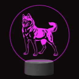 3D Dotyková lampa s diaľkovým ovládaním - PES 15