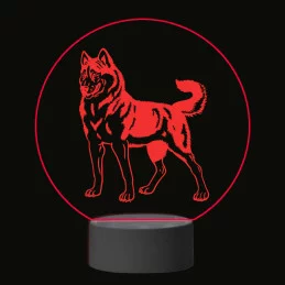 3D Dotyková lampa s diaľkovým ovládaním - PES 15