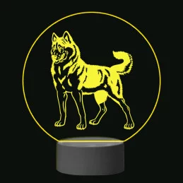 3D Dotyková lampa s diaľkovým ovládaním - PES 15