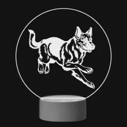 3D Dotyková lampa s diaľkovým ovládaním - PES 16