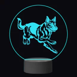 3D Dotyková lampa s diaľkovým ovládaním - PES 16