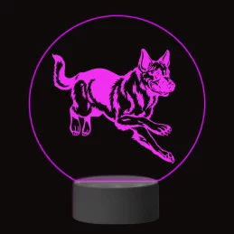 3D Dotyková lampa s diaľkovým ovládaním - PES 16