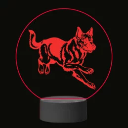 3D Dotyková lampa s diaľkovým ovládaním - PES 16