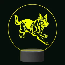 3D Dotyková lampa s diaľkovým ovládaním - PES 16