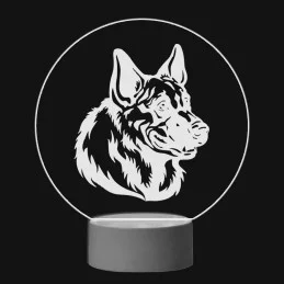 3D Dotyková lampa s diaľkovým ovládaním - PES 17