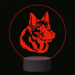 3D Dotyková lampa s diaľkovým ovládaním - PES 17