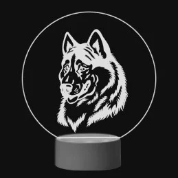 3D Dotyková lampa s diaľkovým ovládaním - PES 18