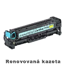 GRAND-MS, renovovaná tonerová kazeta pre Canon CRG716, yellow