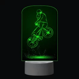 3D Dotyková lampa s...