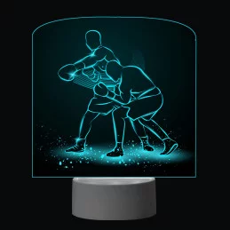 3D Dotyková lampa s...