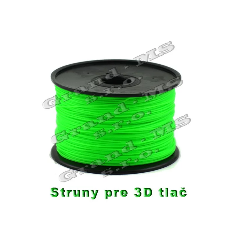Tlačová struna ABS - 1,75 mm - zelená_product_product_product