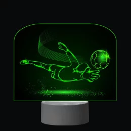 3D Dotyková lampa s diaľkovým ovládaním - FUTBAL_10
