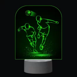 3D Dotyková lampa s diaľkovým ovládaním - FUTBAL_11