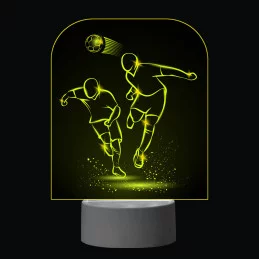 3D Dotyková lampa s diaľkovým ovládaním - FUTBAL_11