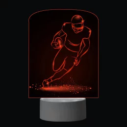 3D Dotyková lampa s...