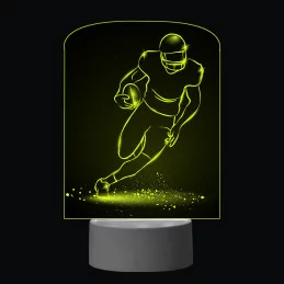 3D Dotyková lampa s diaľkovým ovládaním - RAGBY