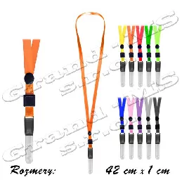 Závesná šnúrka na mobil a menovku - K1067-O