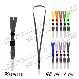 Závesná šnúrka na mobil a menovku - K1067-GY2