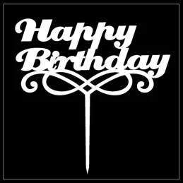 Tortový zápich kombinovaný - rôzne farby